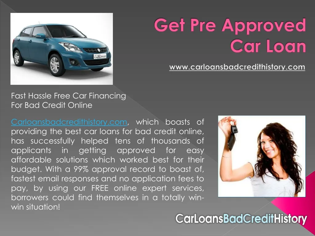 What Does Getting Pre Approved For A Car Loan Mean