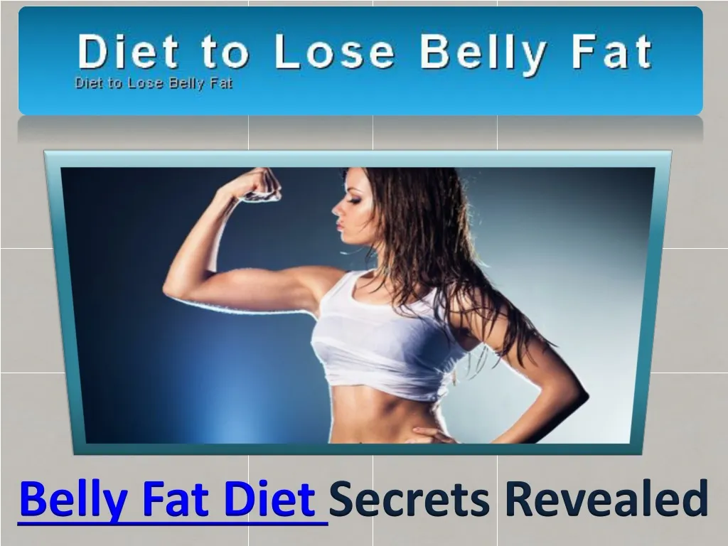 belly fat diet secrets revealed n.
