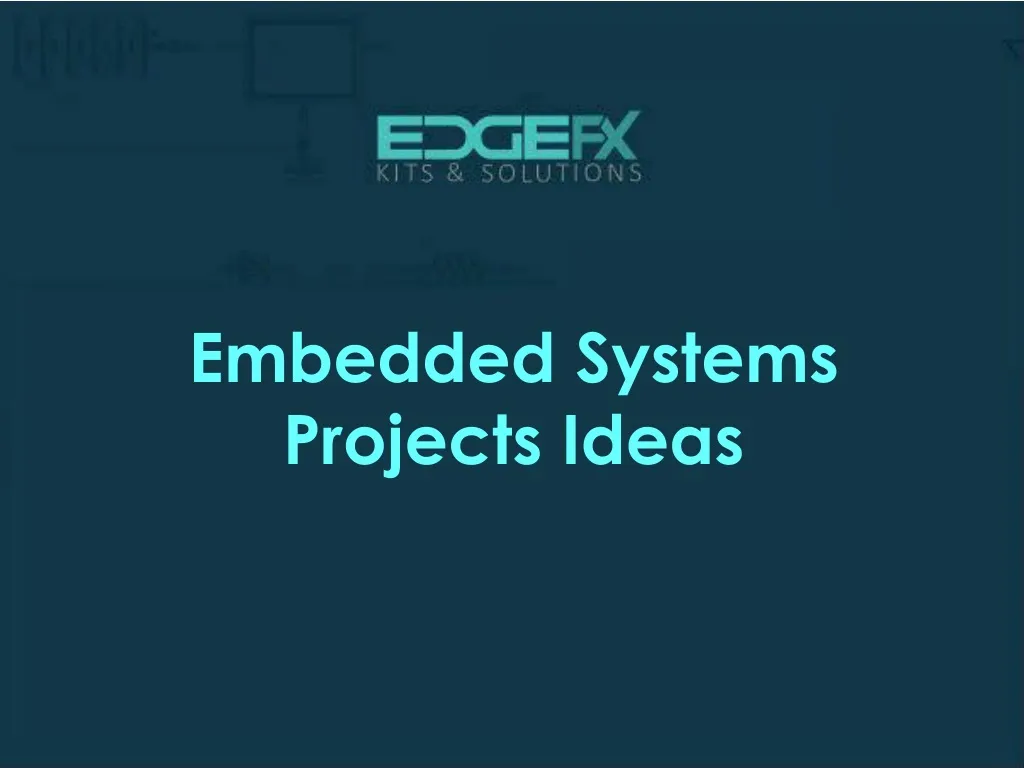 embedded systems projects ideas n.
