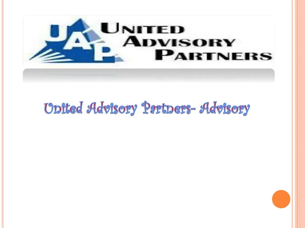united advisory partners advisory n.