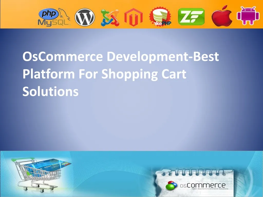 oscommerce development best platform for shopping cart solutions n.