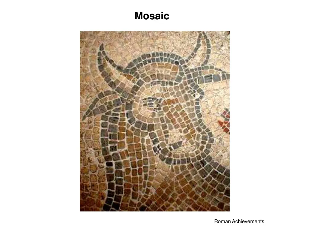 mosaic n.