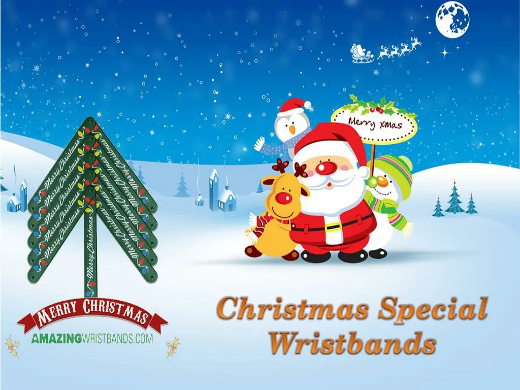christmas special wristbands n.