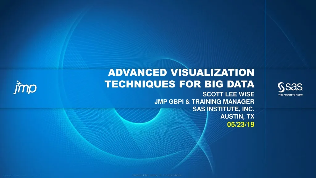 PPT - Advanced Visualization Techniques For Big Data PowerPoint ...