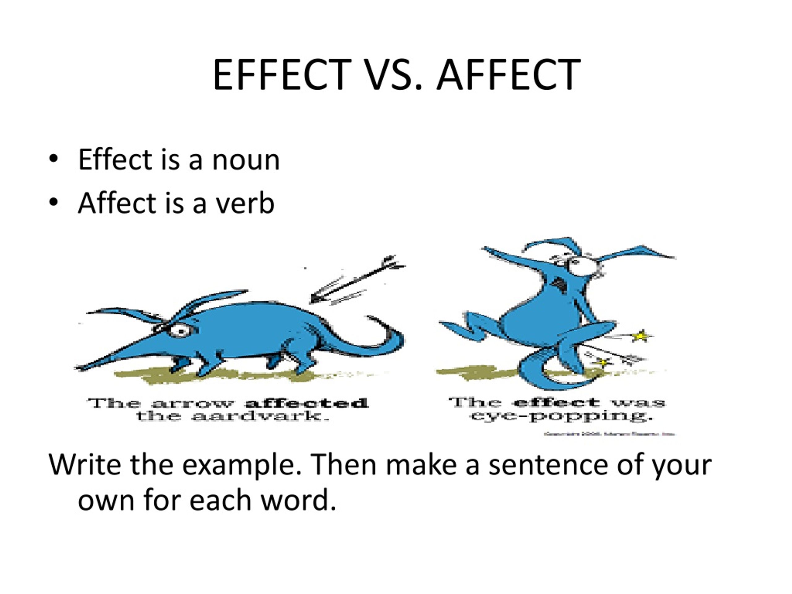 Effect vs. Affect Effect. Affect Effect разница. Разница слов affect Effect. Effected affected разница.