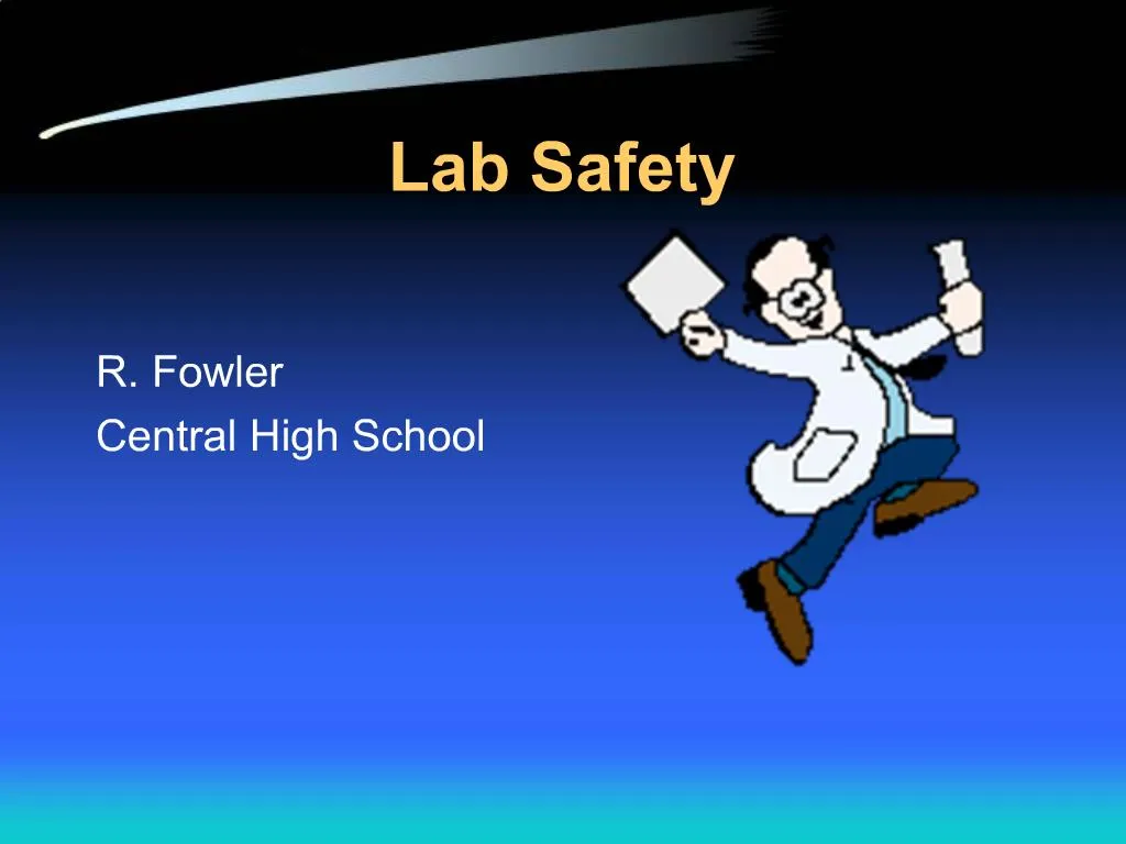 PPT Lab Safety PowerPoint Presentation, free download ID1036366