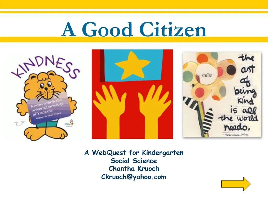PPT - A Good Citizen PowerPoint Presentation, free download - ID:1040042
