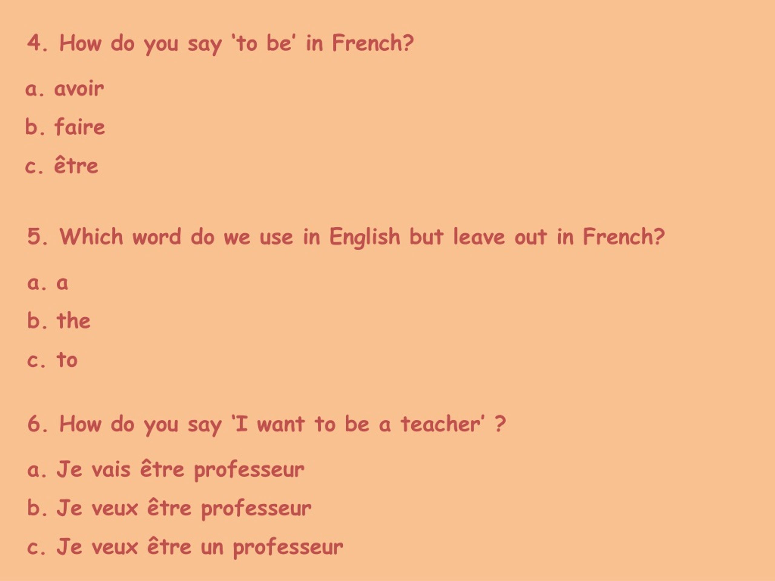 How Do You Say To Be In French