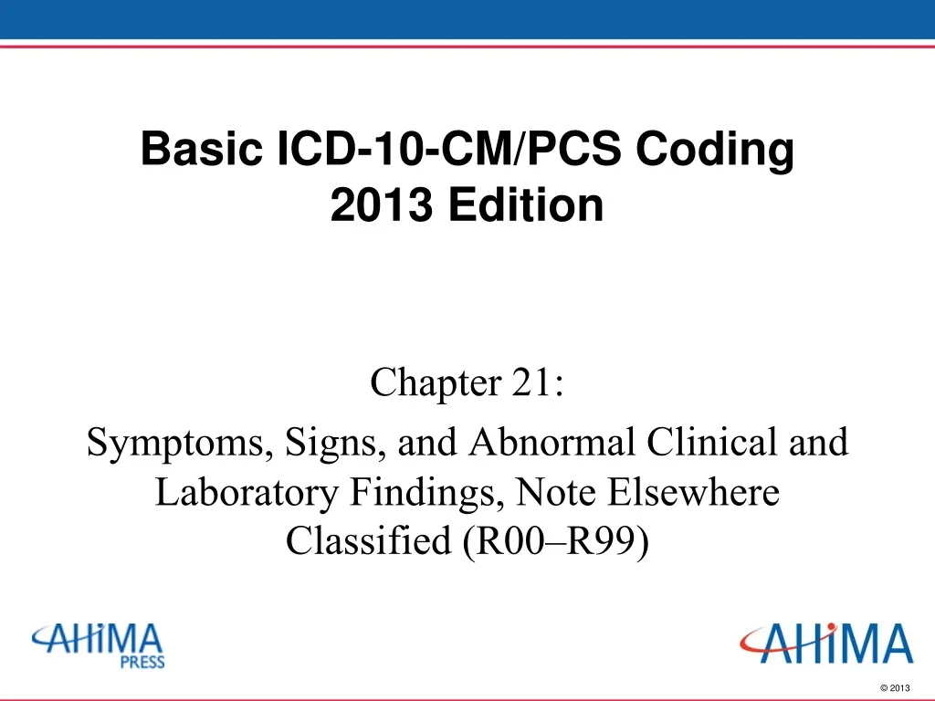 basic icd 10 cm pcs coding 2013 edition n.