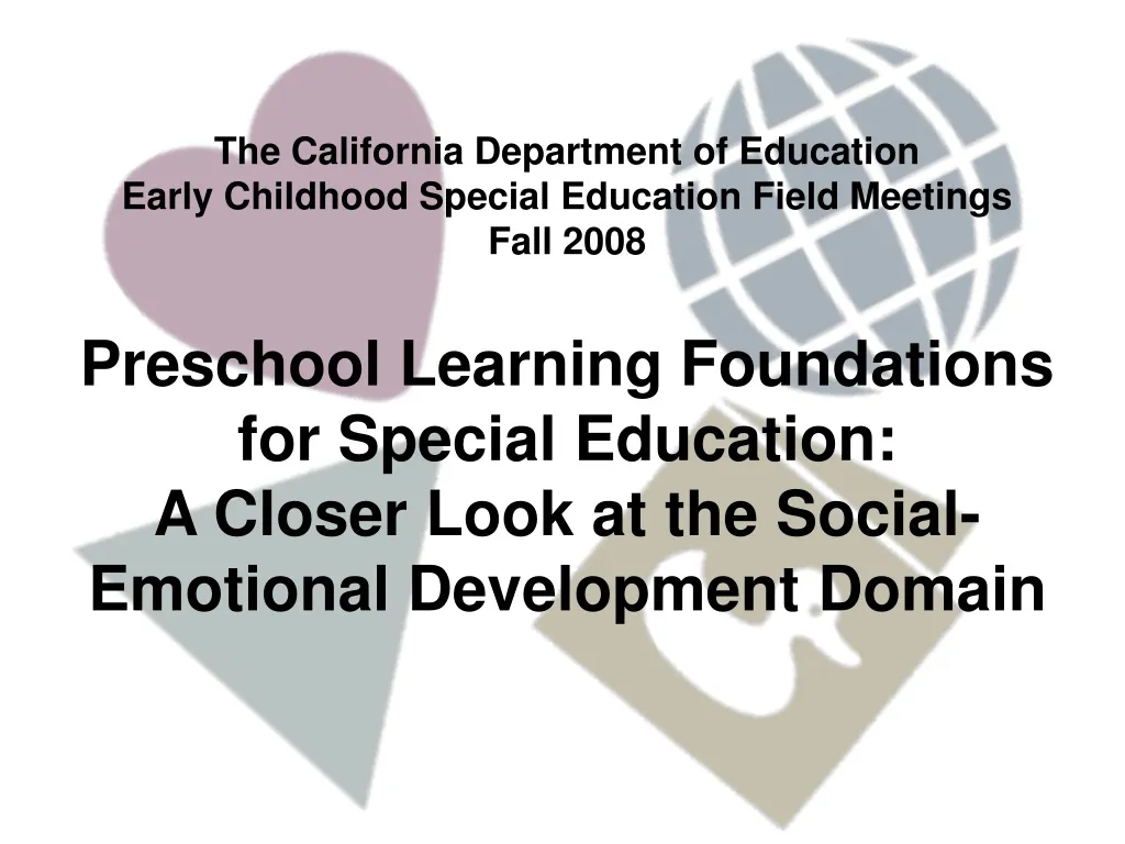 the california department of education early n.