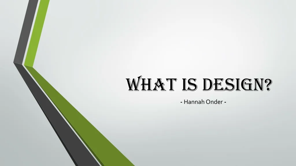 what is design n.