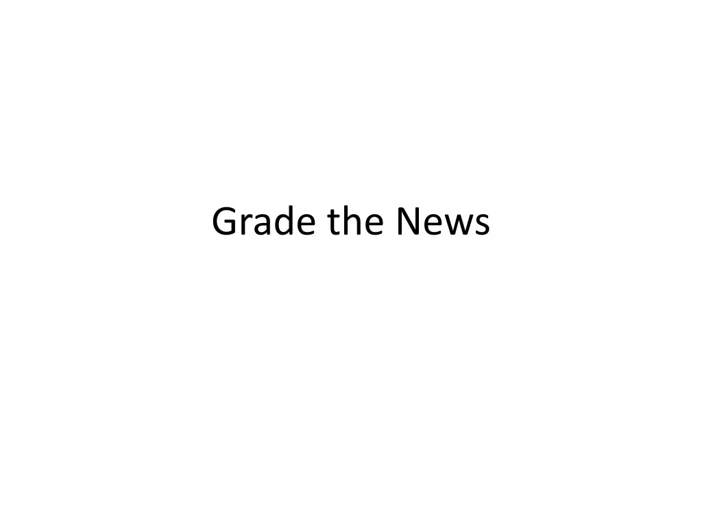grade the news n.