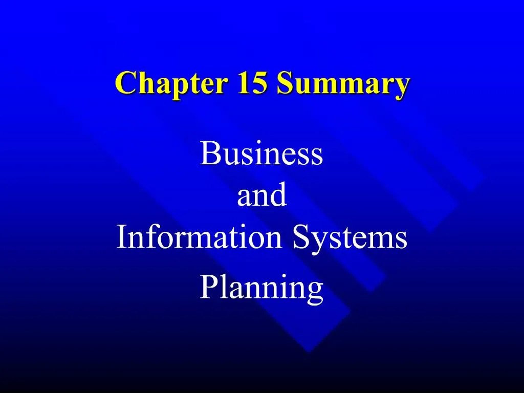 PPT - Chapter 15 Summary PowerPoint Presentation, Free Download - ID ...