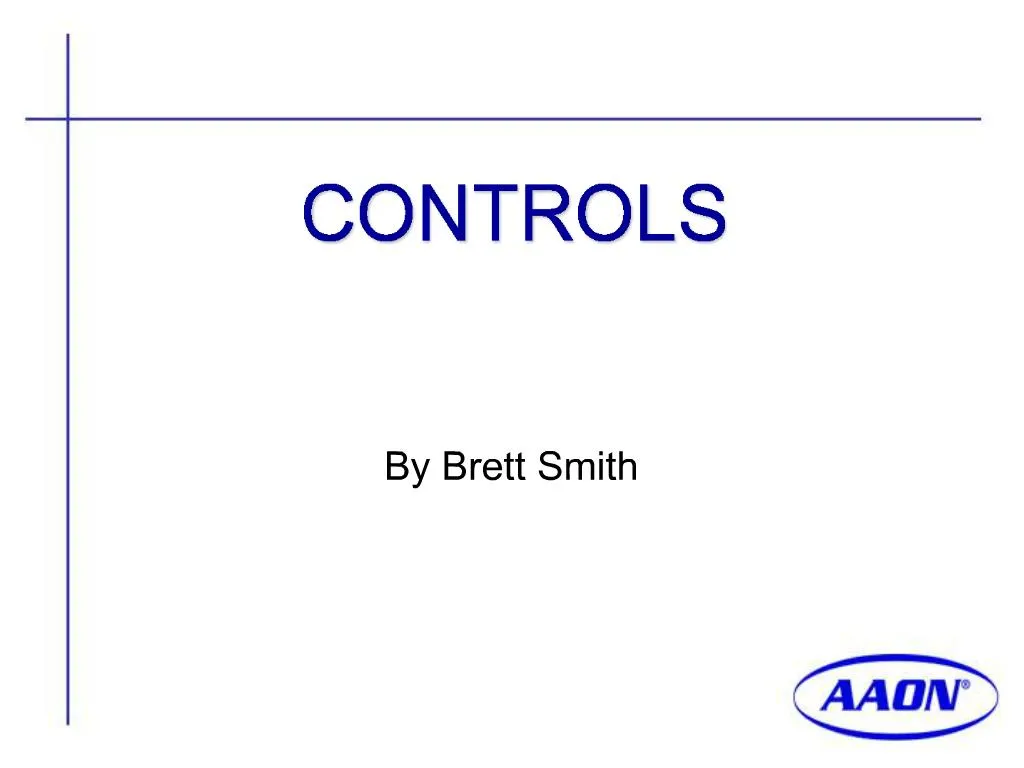 Controls presentation