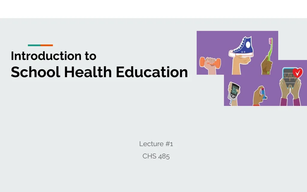 health education for school students ppt