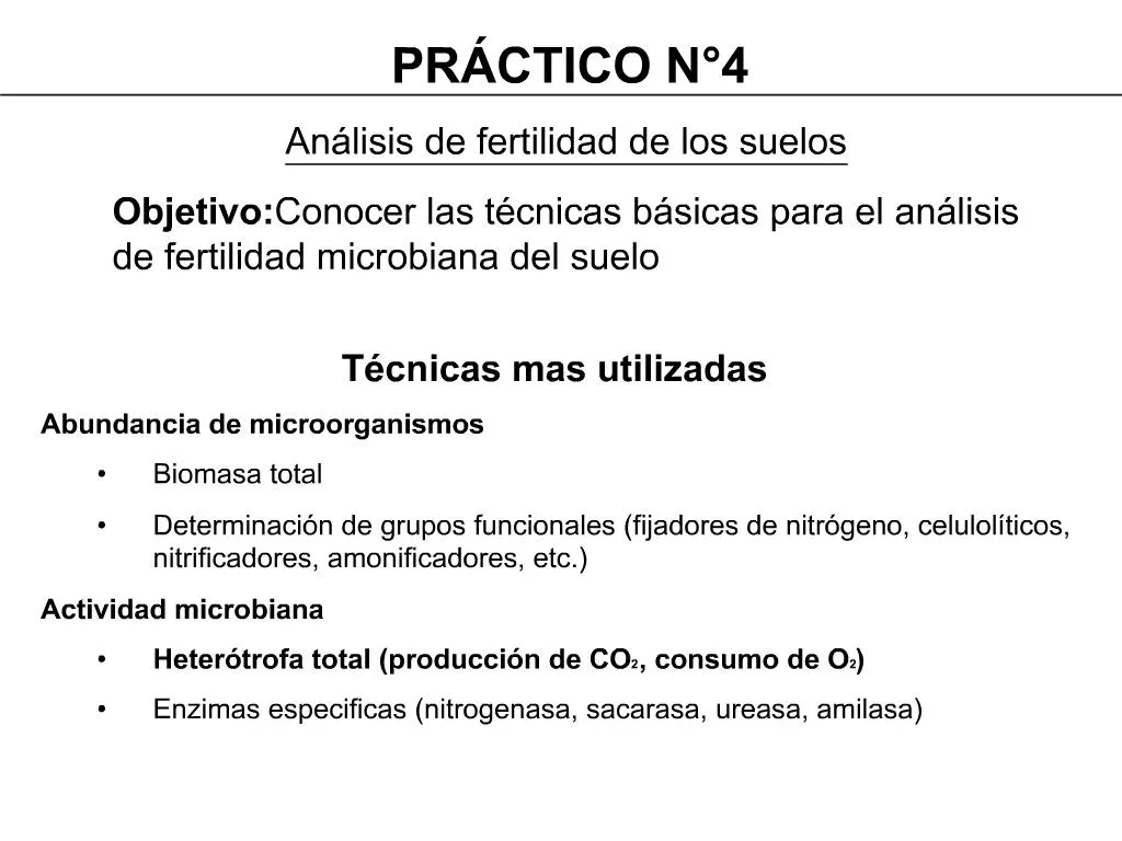 PPT - Objetivo: Conocer Las T Cnicas B Sicas Para El An Lisis De ...