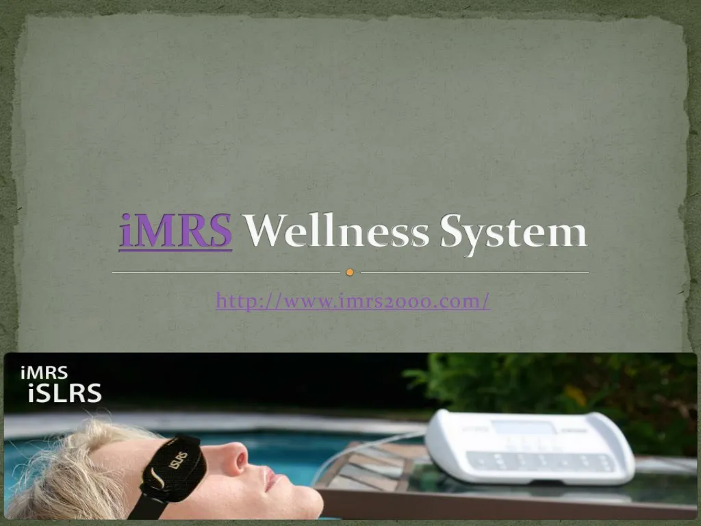 imrs wellness system n.