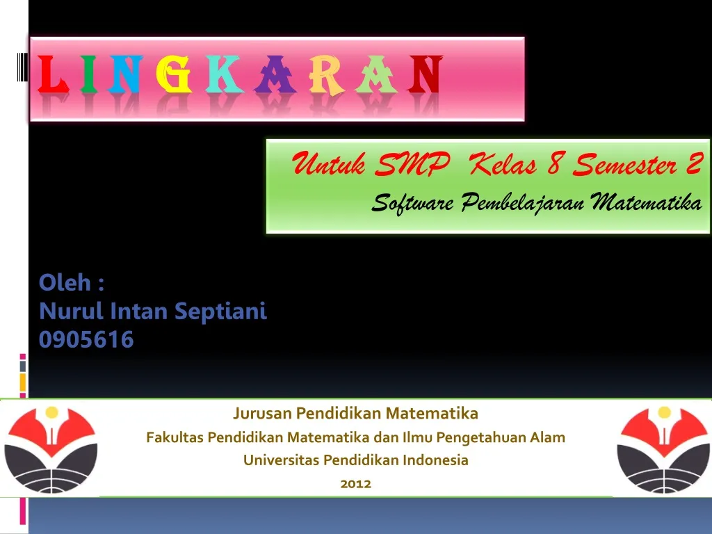 Ppt Lingkaran Untuk Kelas 8 Smp Powerpoint Presentation Free