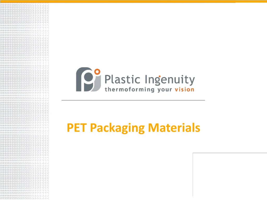 pet packaging materials n.