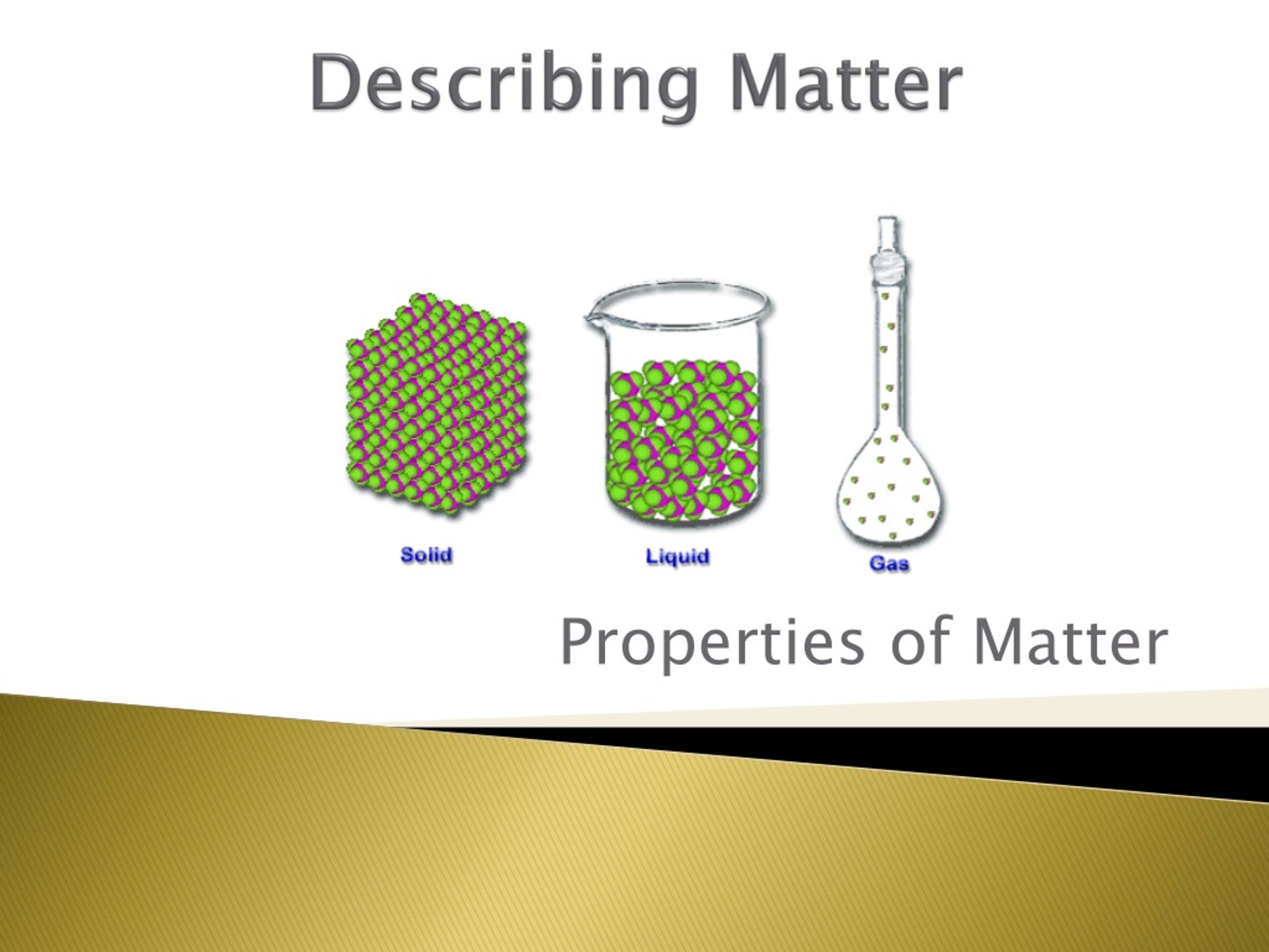PPT Understanding Matter Properties And Classification In Chemistry 