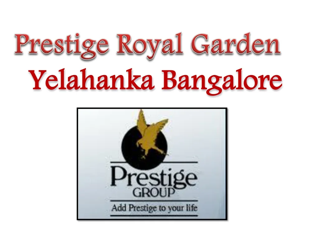 prestige royal garden n.