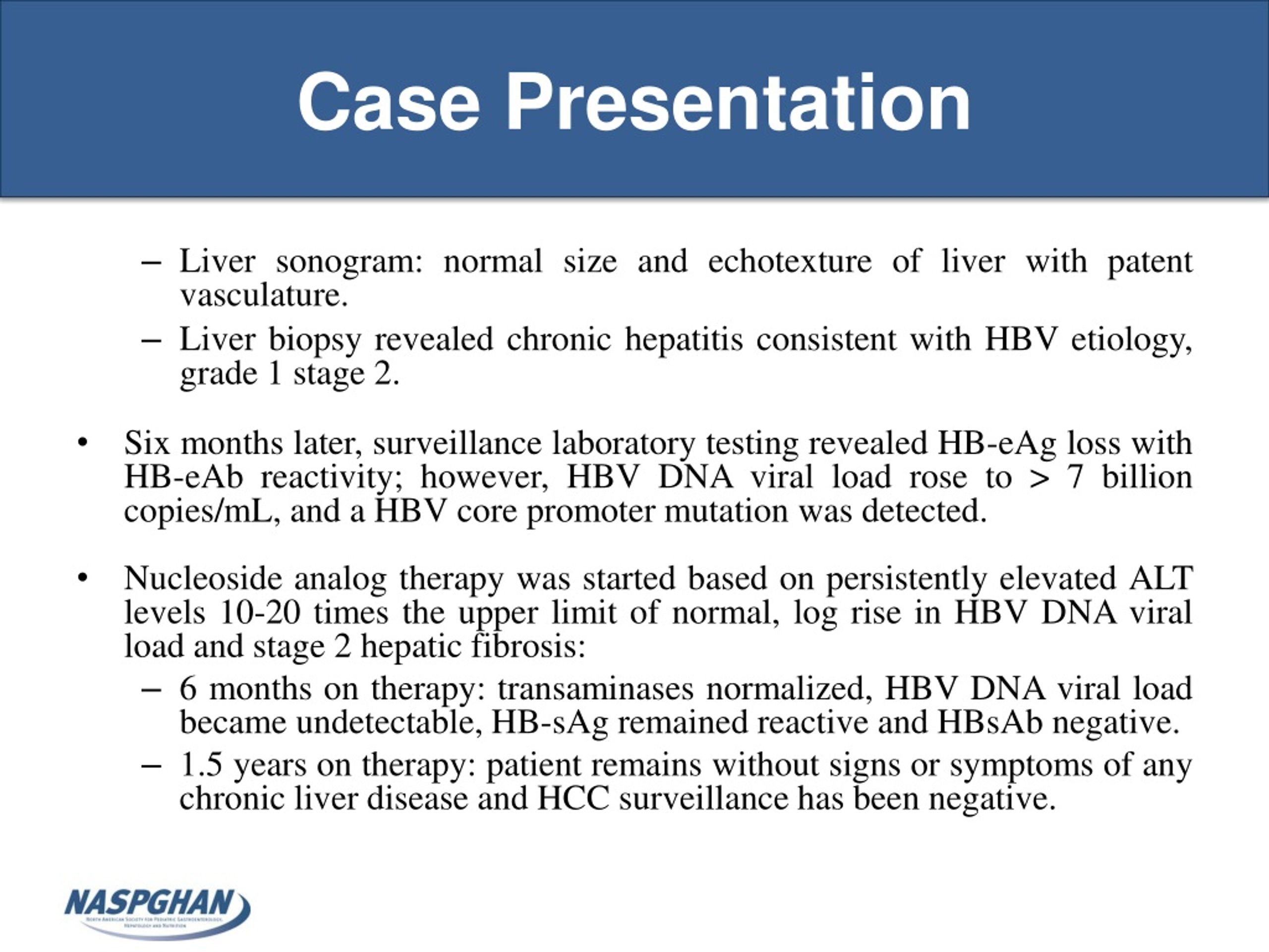 case presentation on hepatitis