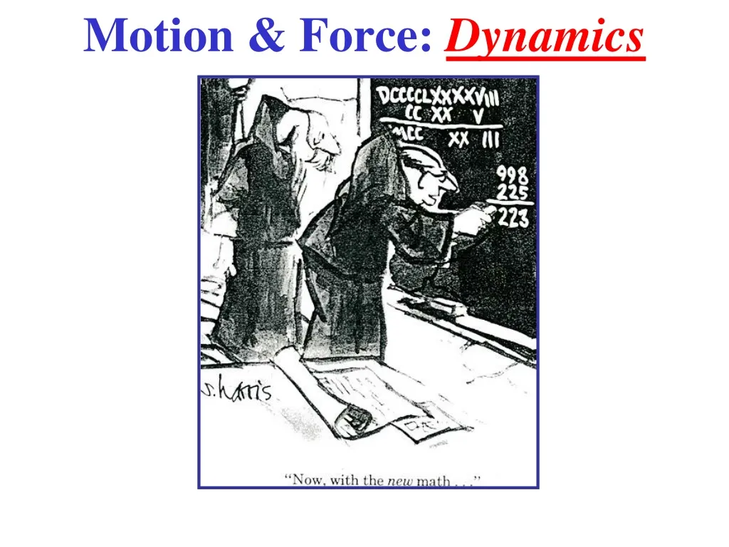 motion force dynamics n.