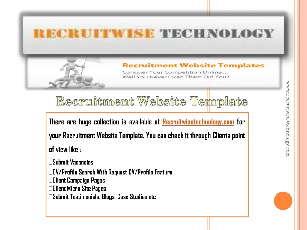 recruitment website template n.