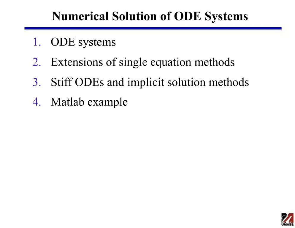 solution of ode solution of ode