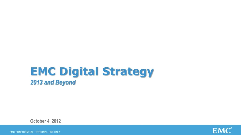 emc digital strategy n.
