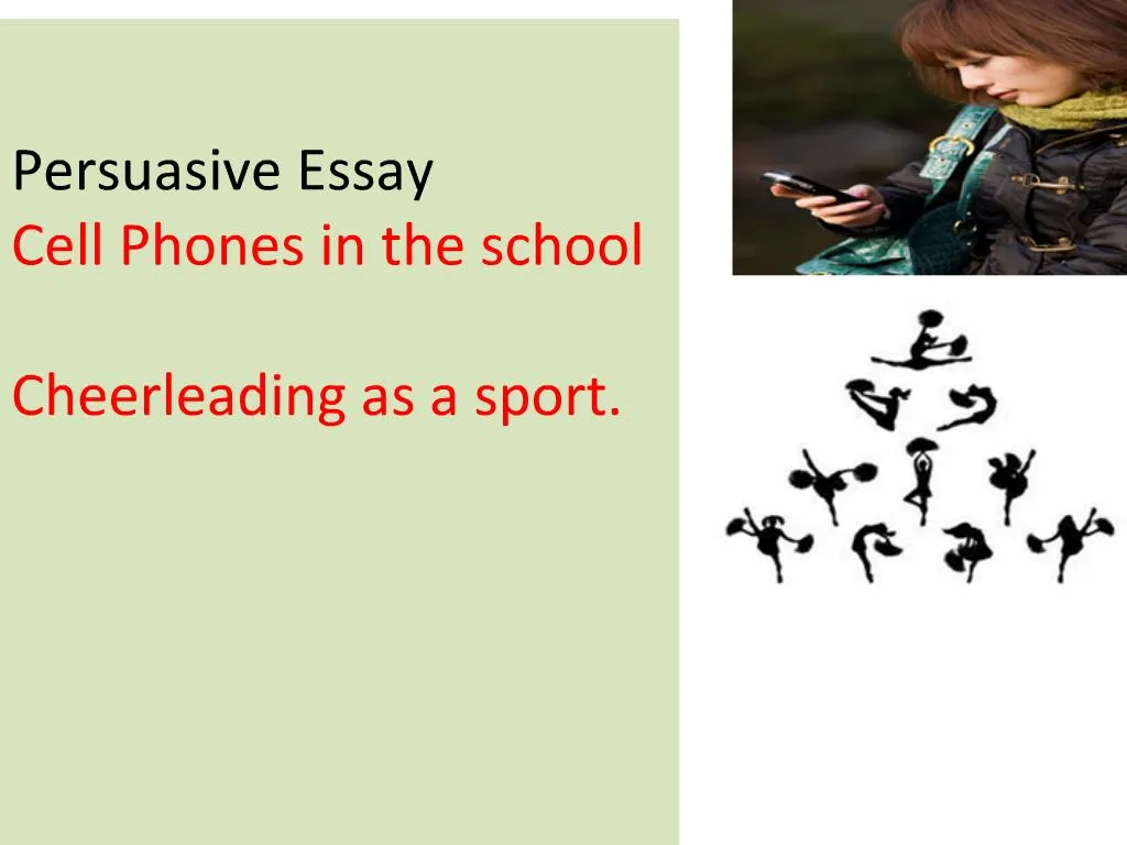 persuasive essay cell phones in school