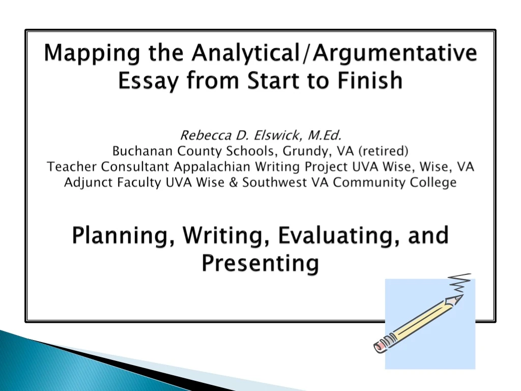 mapping the analytical argumentative essay from n.