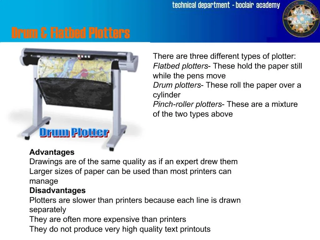 ppt-there-are-three-different-types-of-plotter-flatbed-plotters