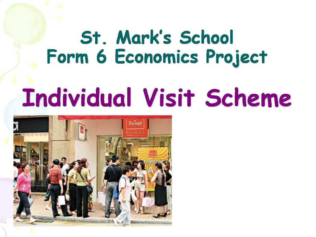 definition of individual visit scheme