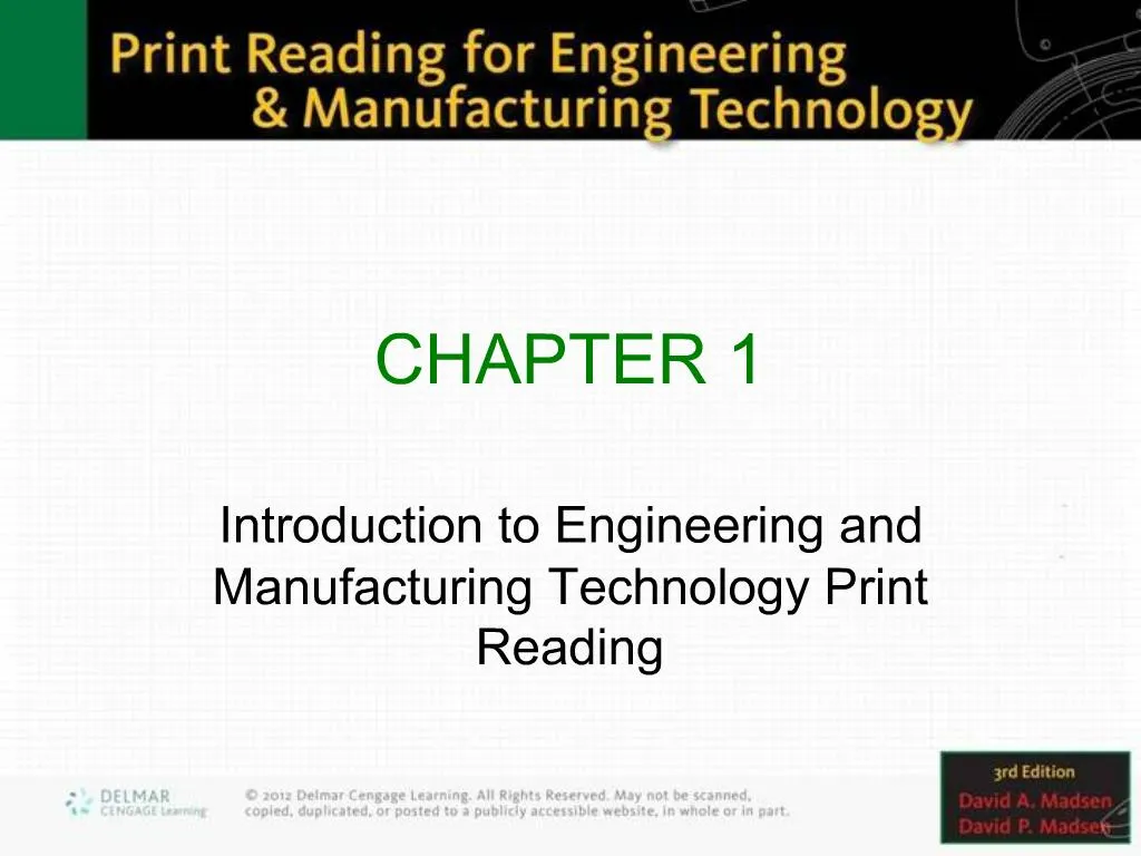 PPT - Introduction To Engineering And Manufacturing Technology Print ...