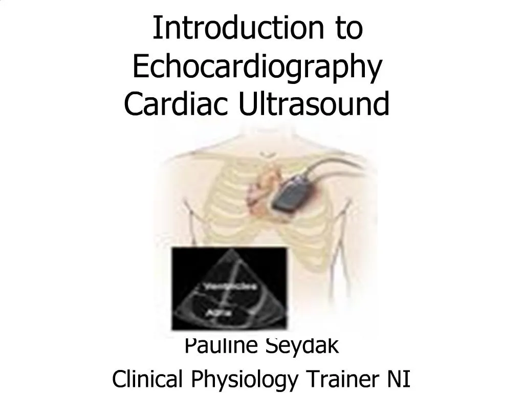 PPT - Introduction to Echocardiography Cardiac Ultrasound PowerPoint