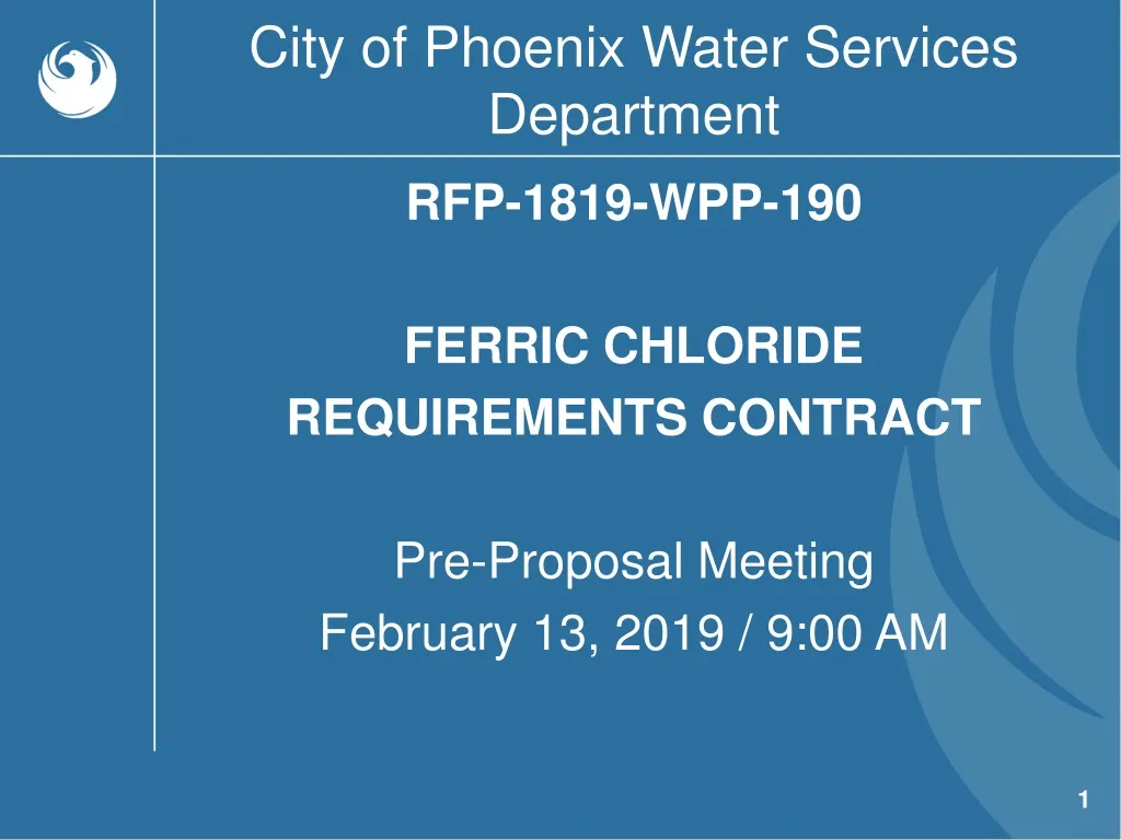 city of phoenix water services department n.