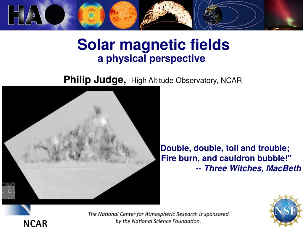 solar magnetic fields a physical perspective n.