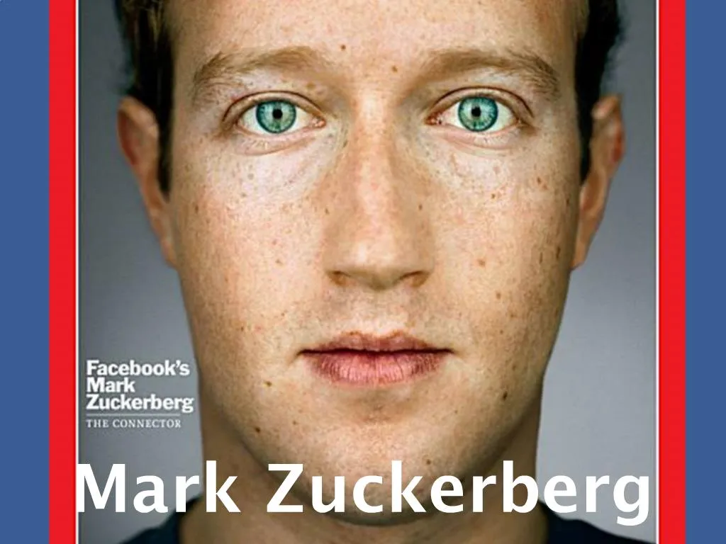 presentation about mark zuckerberg