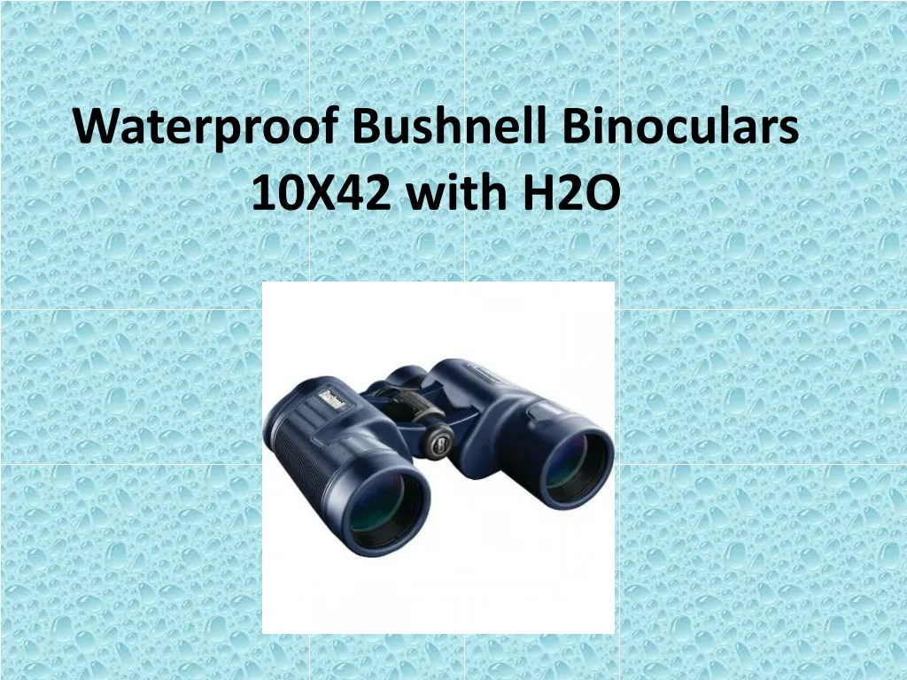 waterproof bushnell binoculars 10x42 with h2o n.