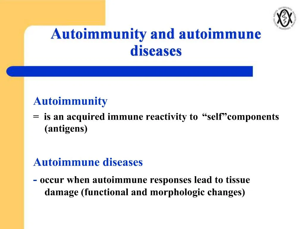 PPT - Autoimmunity and autoimmune diseases PowerPoint Presentation ...