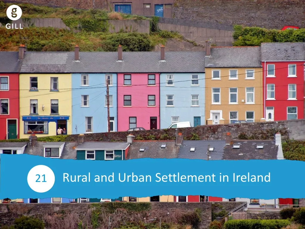 PPT - Rural And Urban Settlement In Ireland PowerPoint Presentation ...