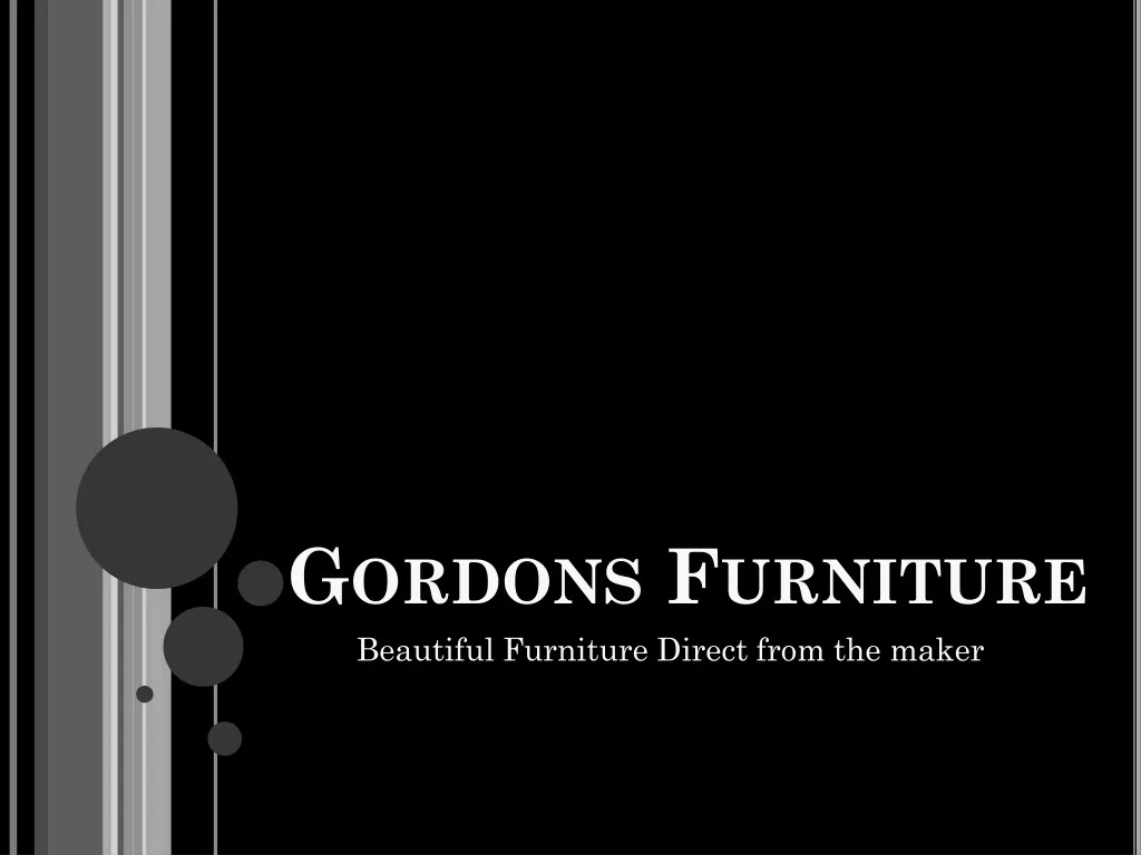 gordons furniture n.