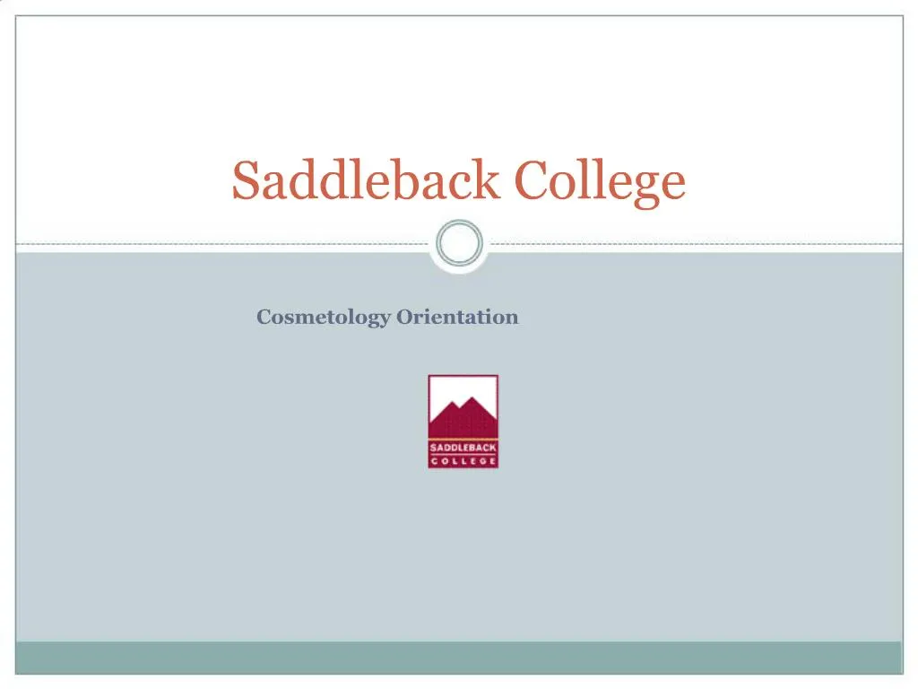 Ppt Saddleback College Powerpoint Presentation Free Download Id