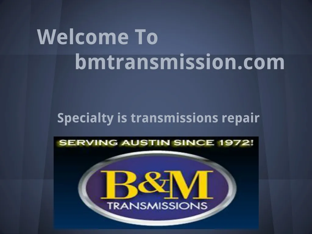 welcome to bmtransmission com n.
