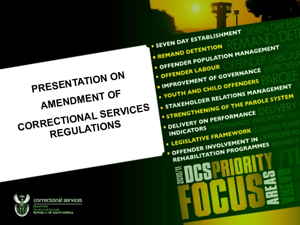 PPT Amendment Of Regulations PowerPoint Presentation Free Download ID 1128385