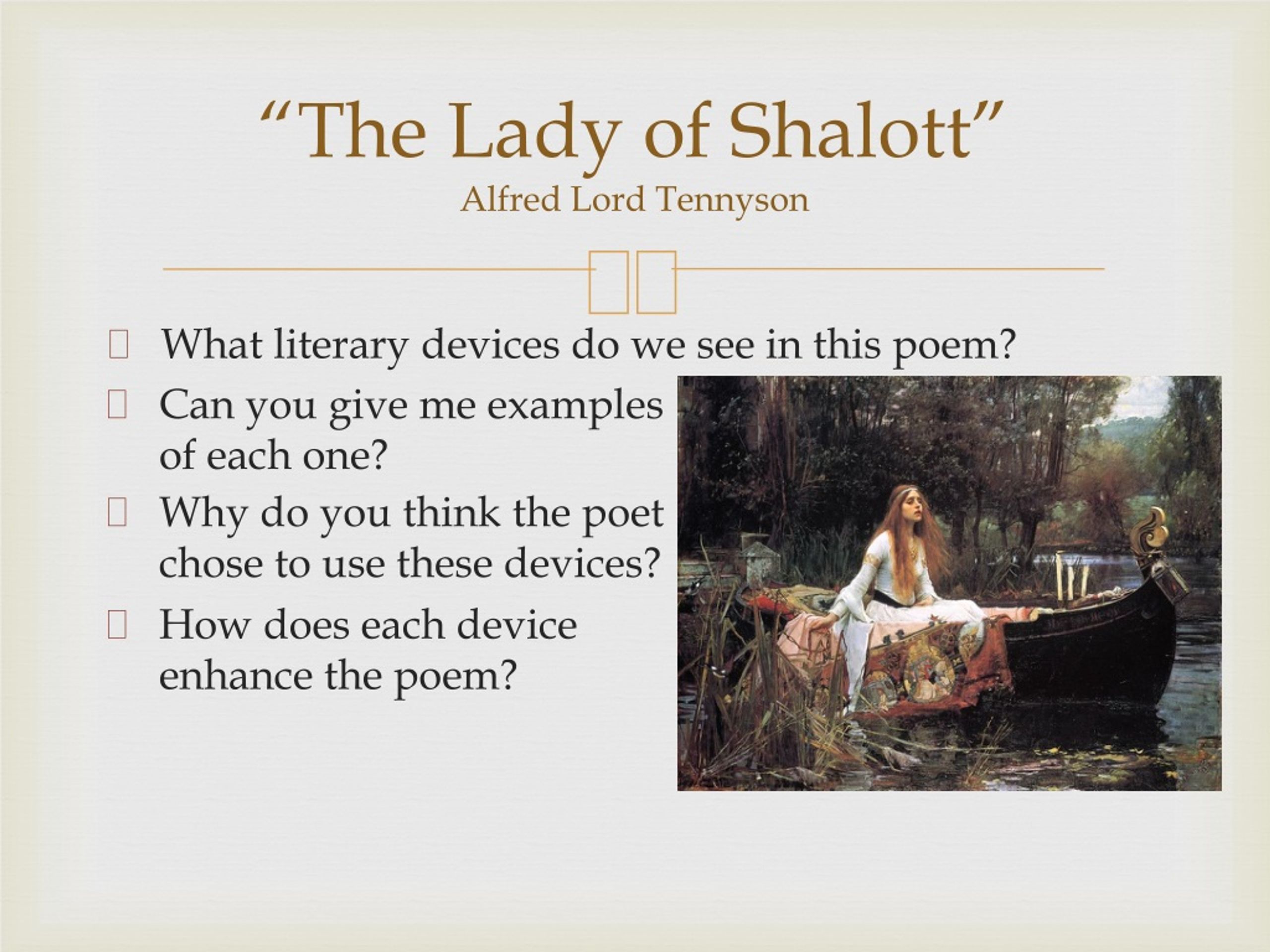 tennyson poem the lady of shalott