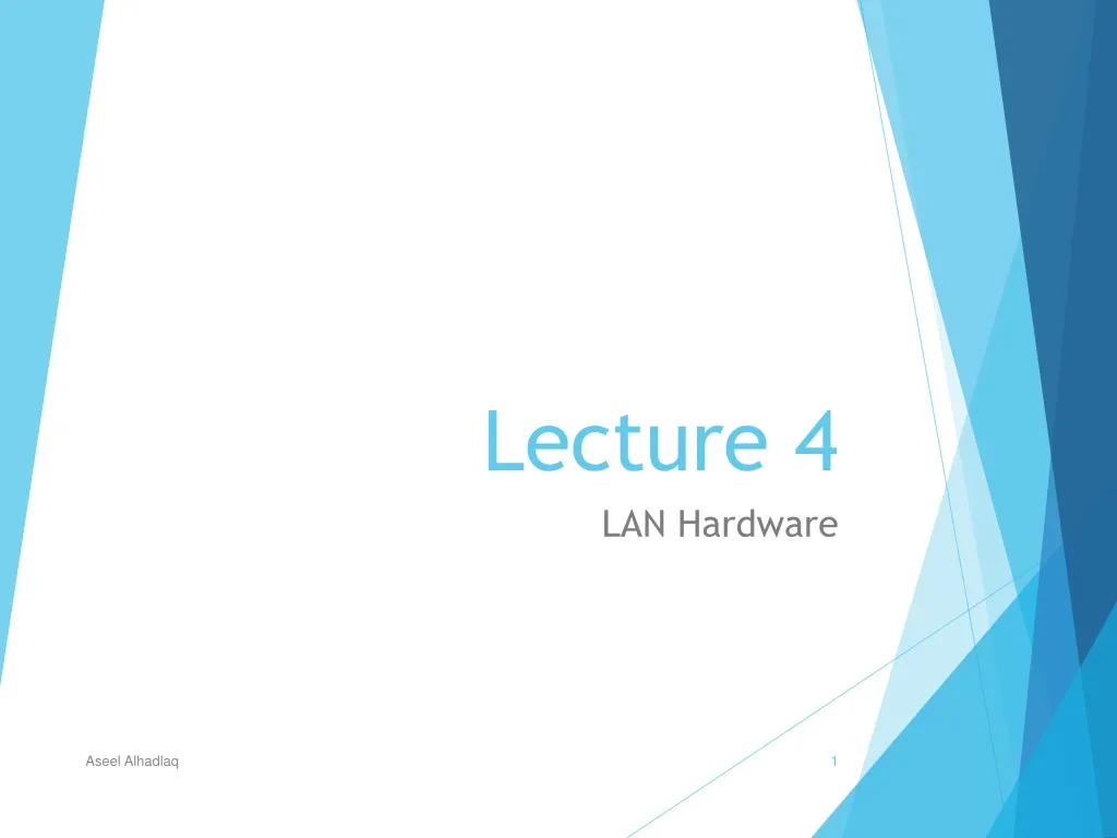 PPT - Lecture 4 PowerPoint Presentation, Free Download - ID:1137849