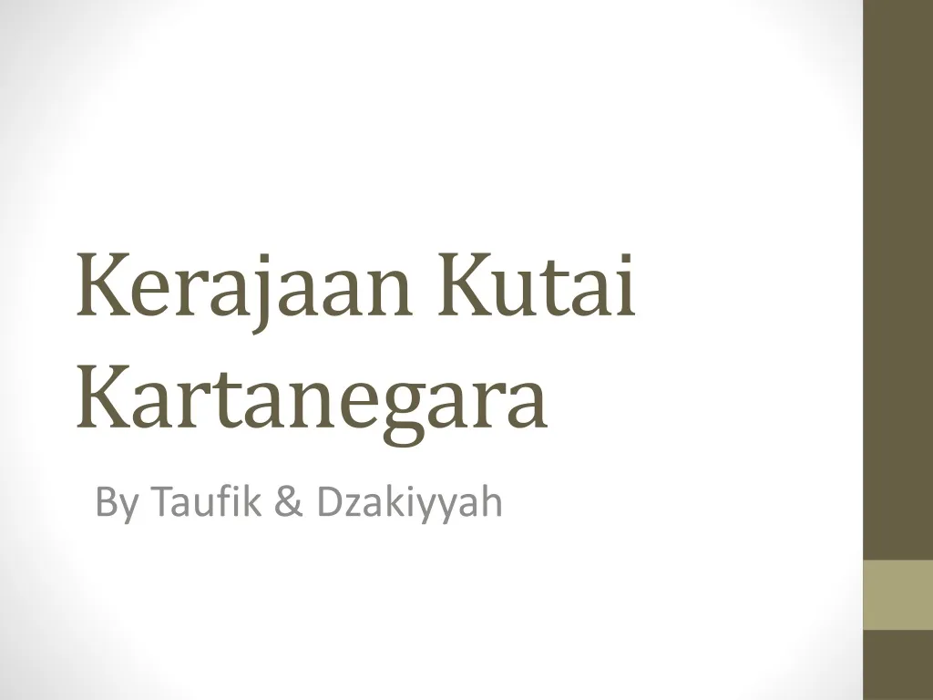 Ppt Kerajaan Kutai Kartanegara Powerpoint Presentation Free Download Id 1138127