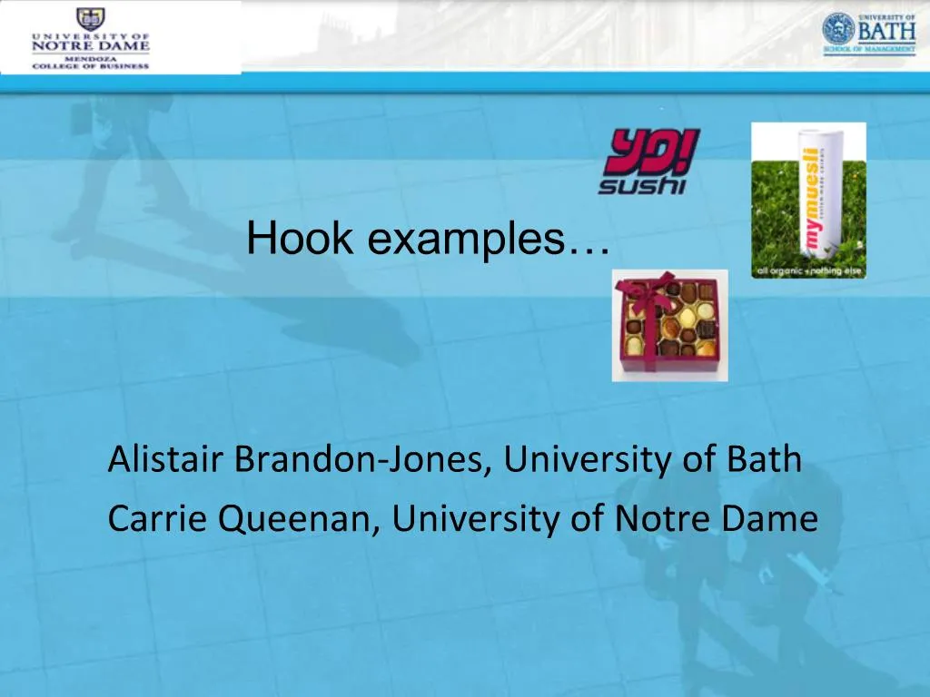 hook slide presentation